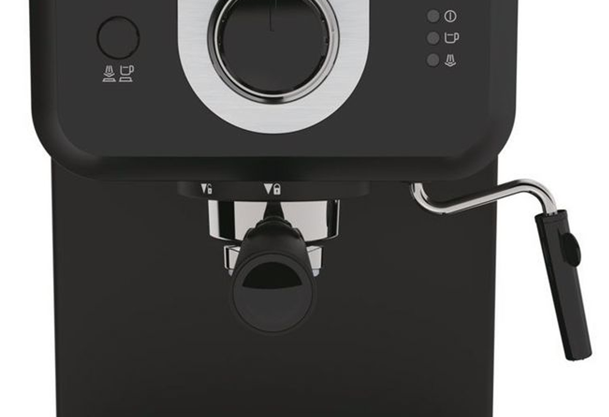 Απεικονίζεται η καφετιέρα